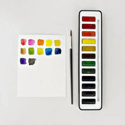 Watercolor Paint Set - 12 colors - by emily lex studio