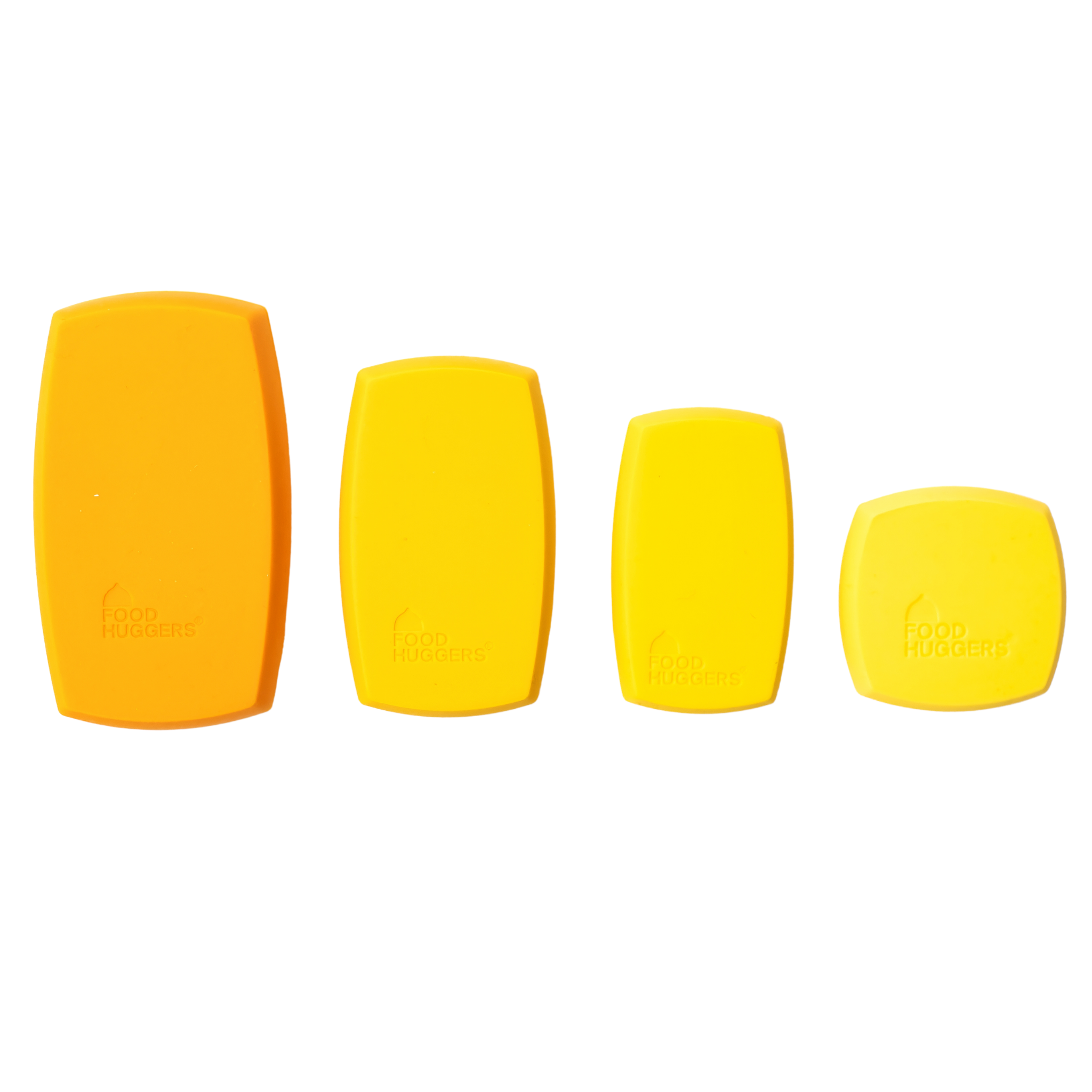 Reusable Silicone Cheese Savers (Set of 4) by Food Huggers