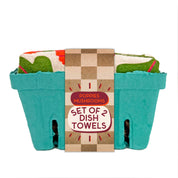 FIELD DAY (Mushrooms, Poppies) - Tea Towel Set of 2 by The Neighborgoods