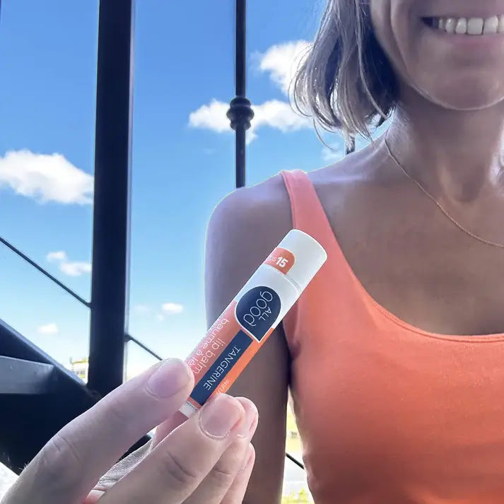 Tangerine SPF 15 Lip Balm by All Good Body Care