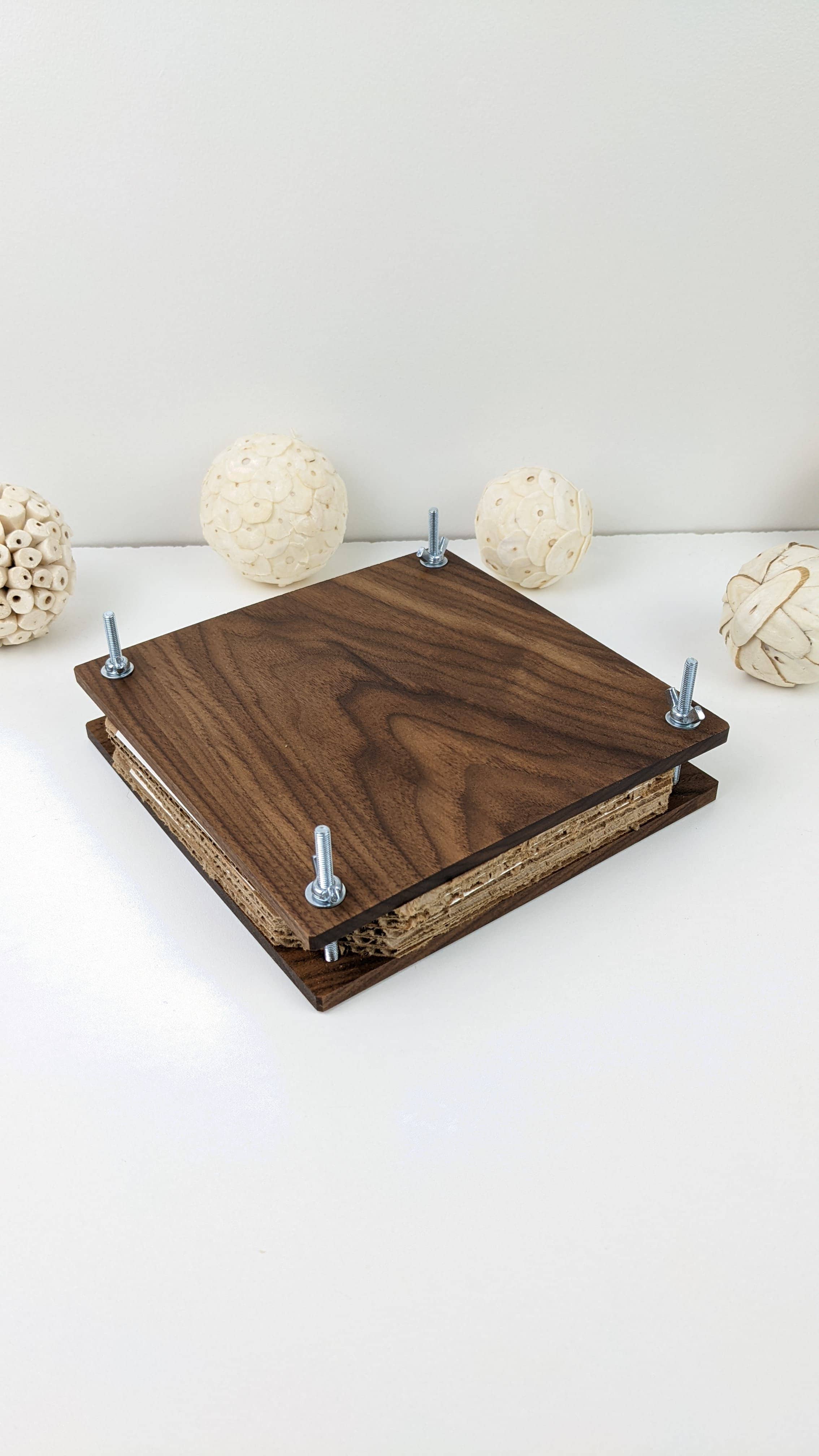 Hardwood Flower Pressing Kit | 7"x7"