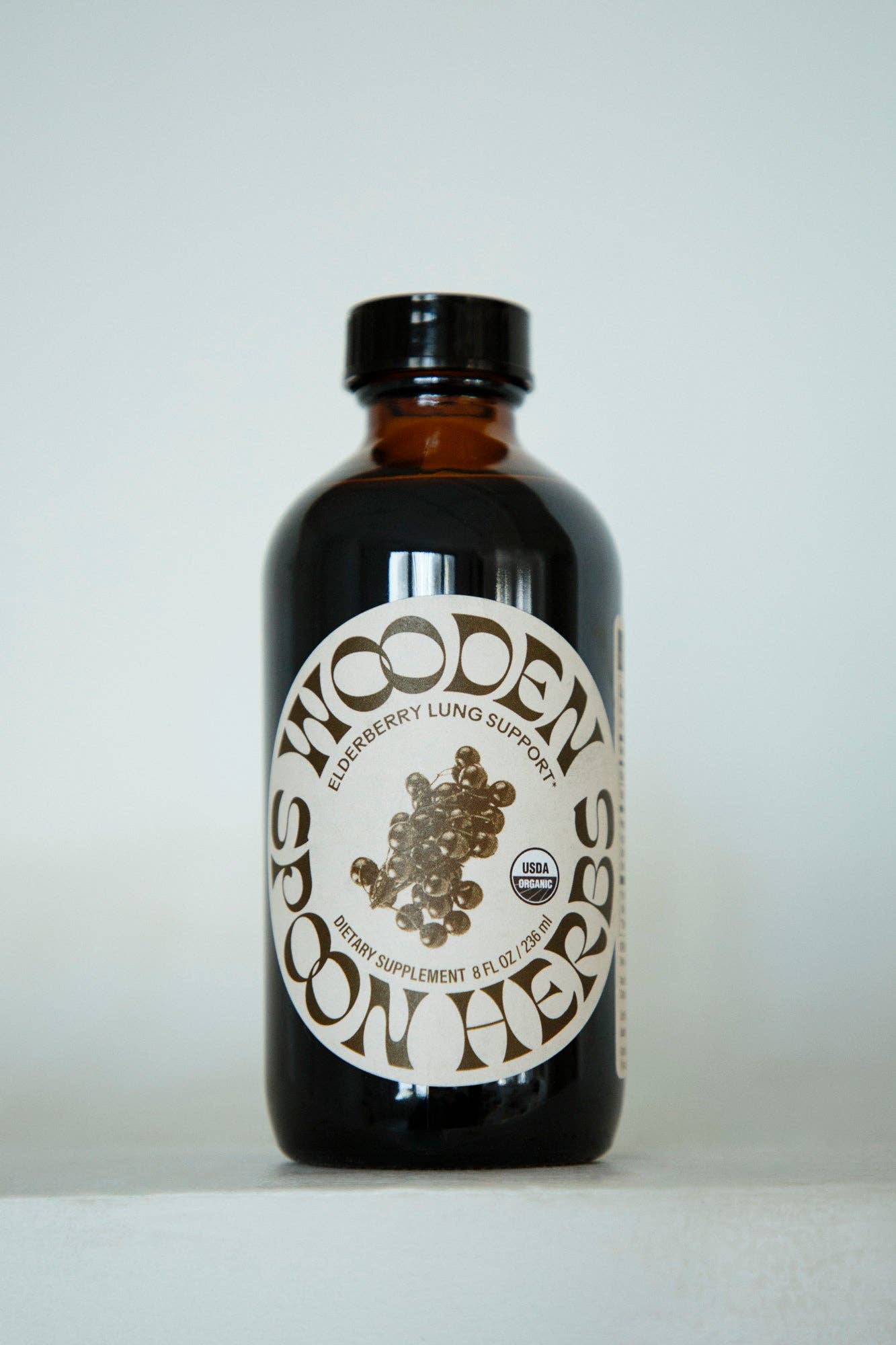 Elderberry Lung Support Syrup by Wooden Spoon Herbs