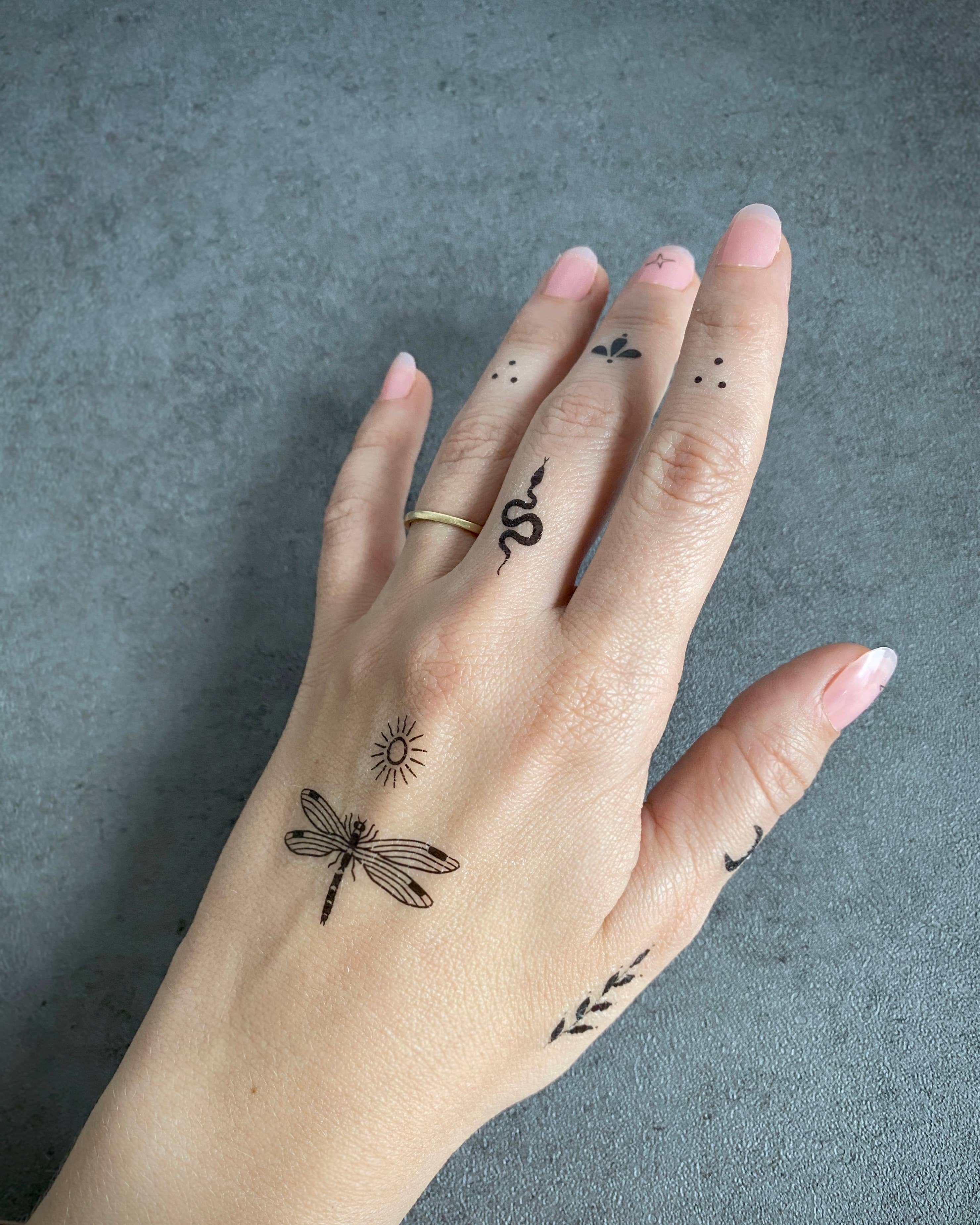 Tiny Wonders Temporary Tattoo Set by NatureTats