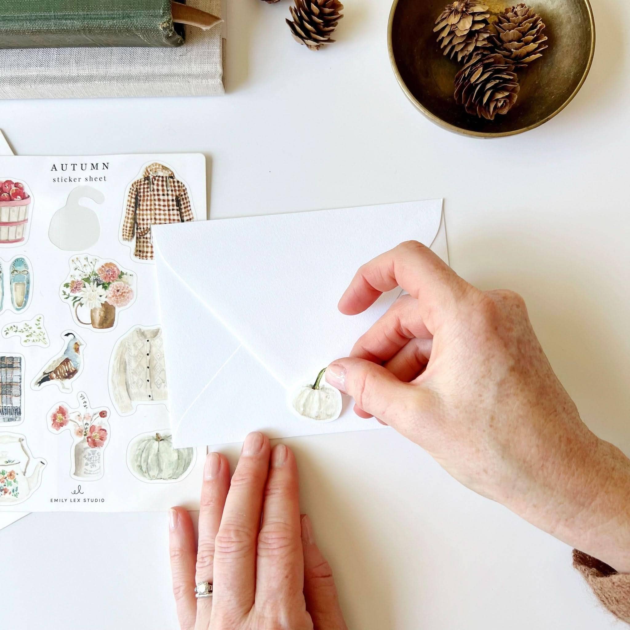 Autumn Sticker Sheets by emily lex studio