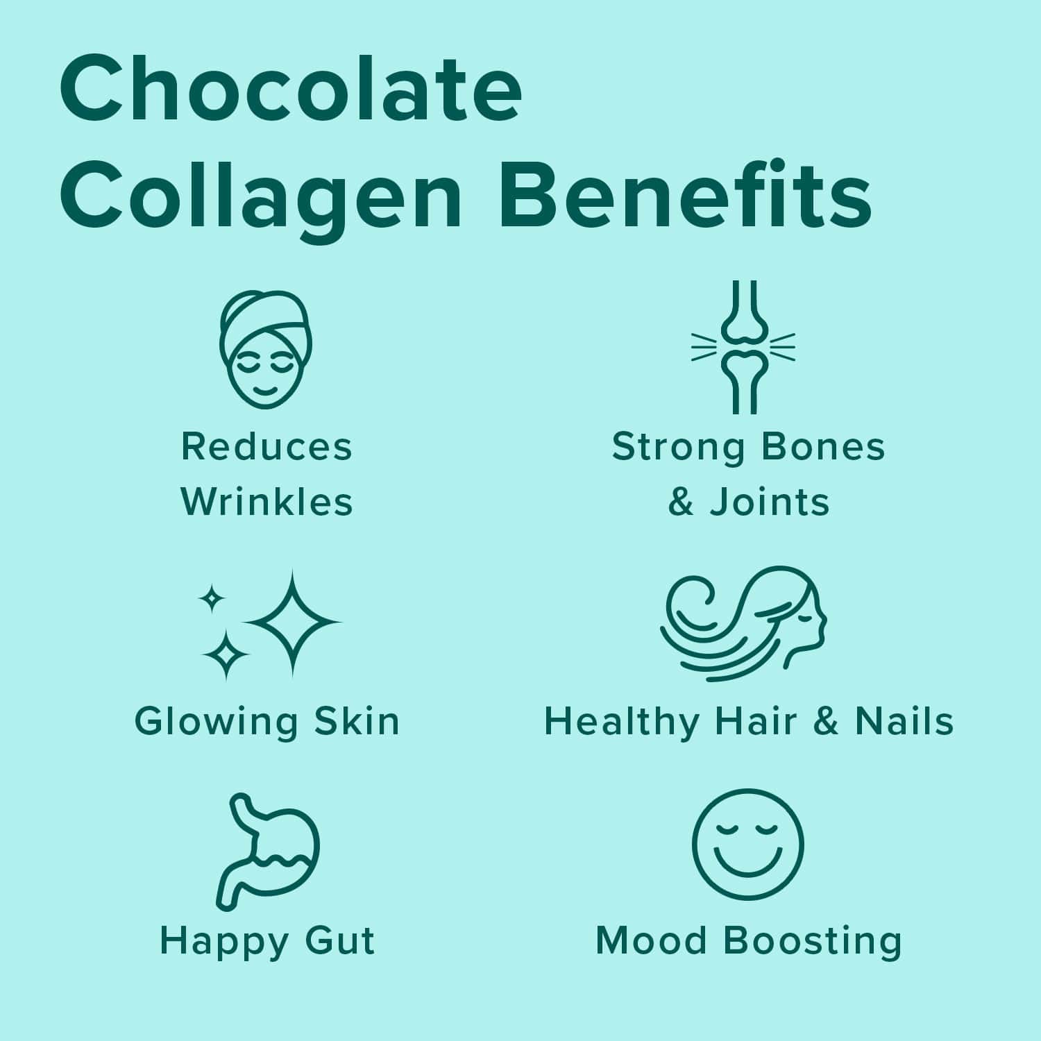 Chocolate + Reishi Mushroom Collagen Peptides Powder by Further Food