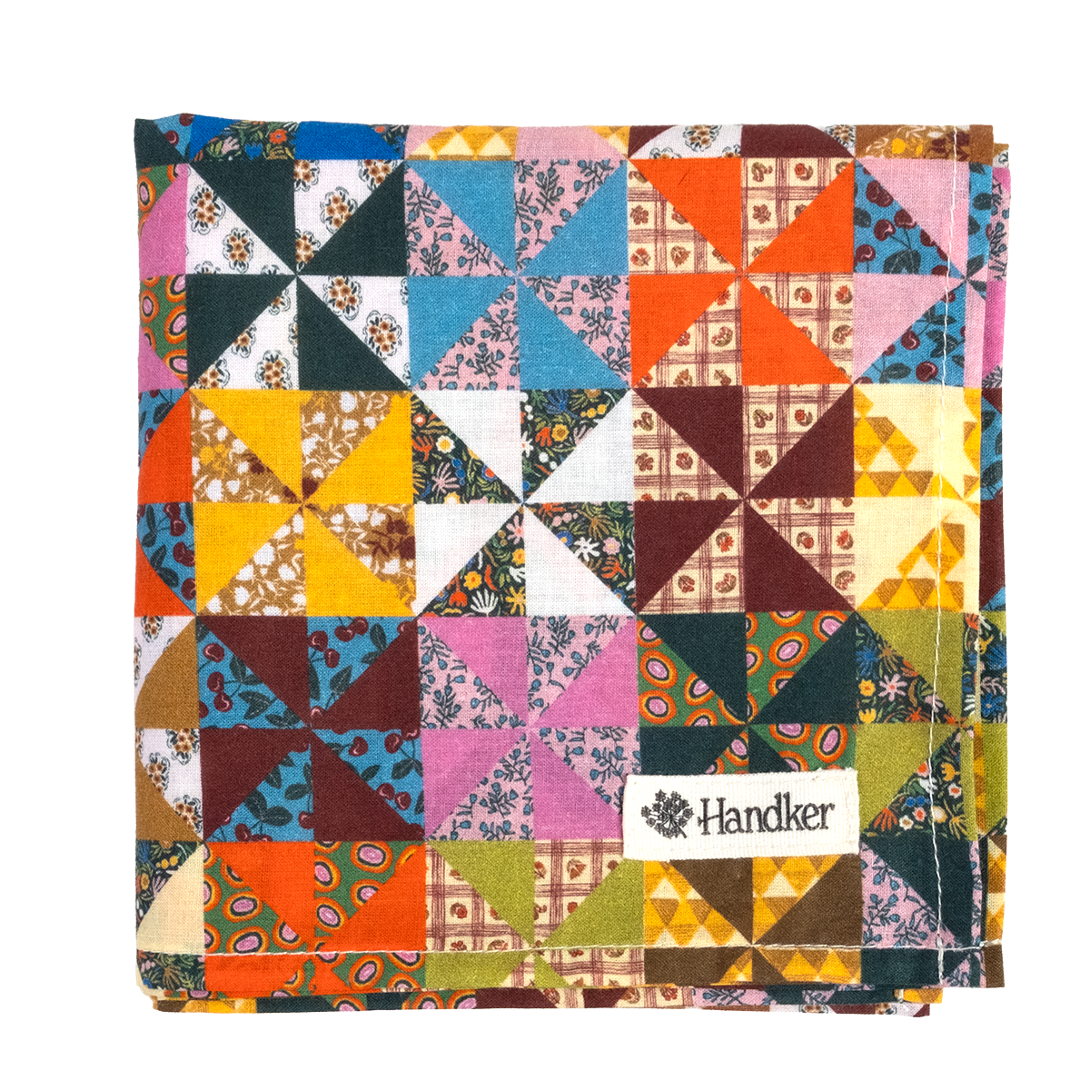 No. 160 Calico Bandana by Handker Bandanas