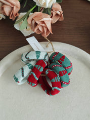 Christmas Seamless Hair Ties (Set of 6) by Adorro