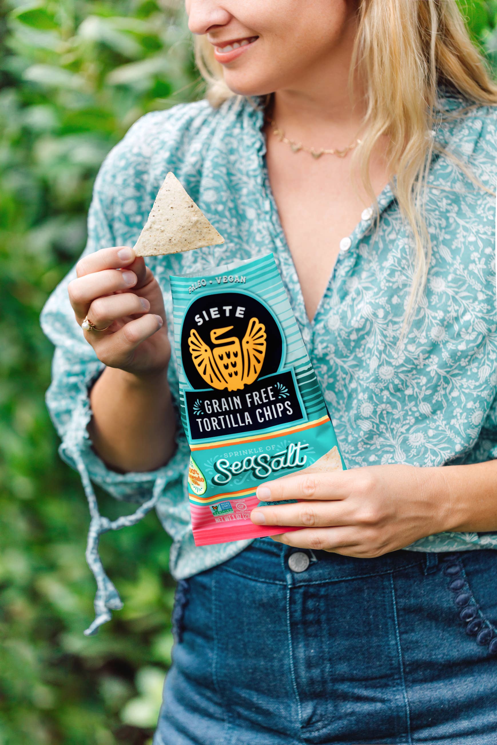 Grain-Free Tortilla Chips 1 oz Snack Size by Siete Foods