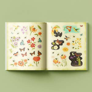 What's Inside a Garden Sticker Book