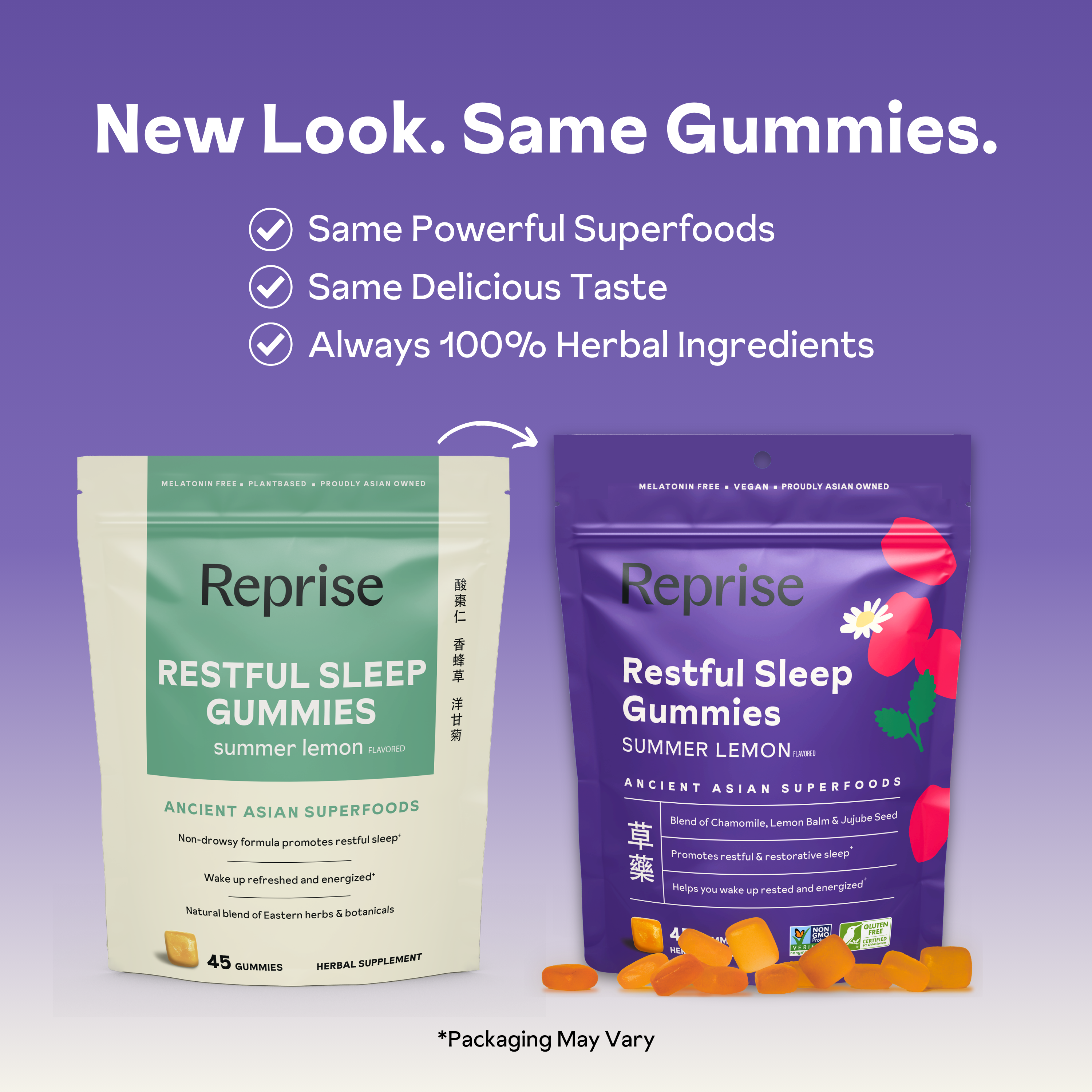 Restful Sleep Gummies by Reprise
