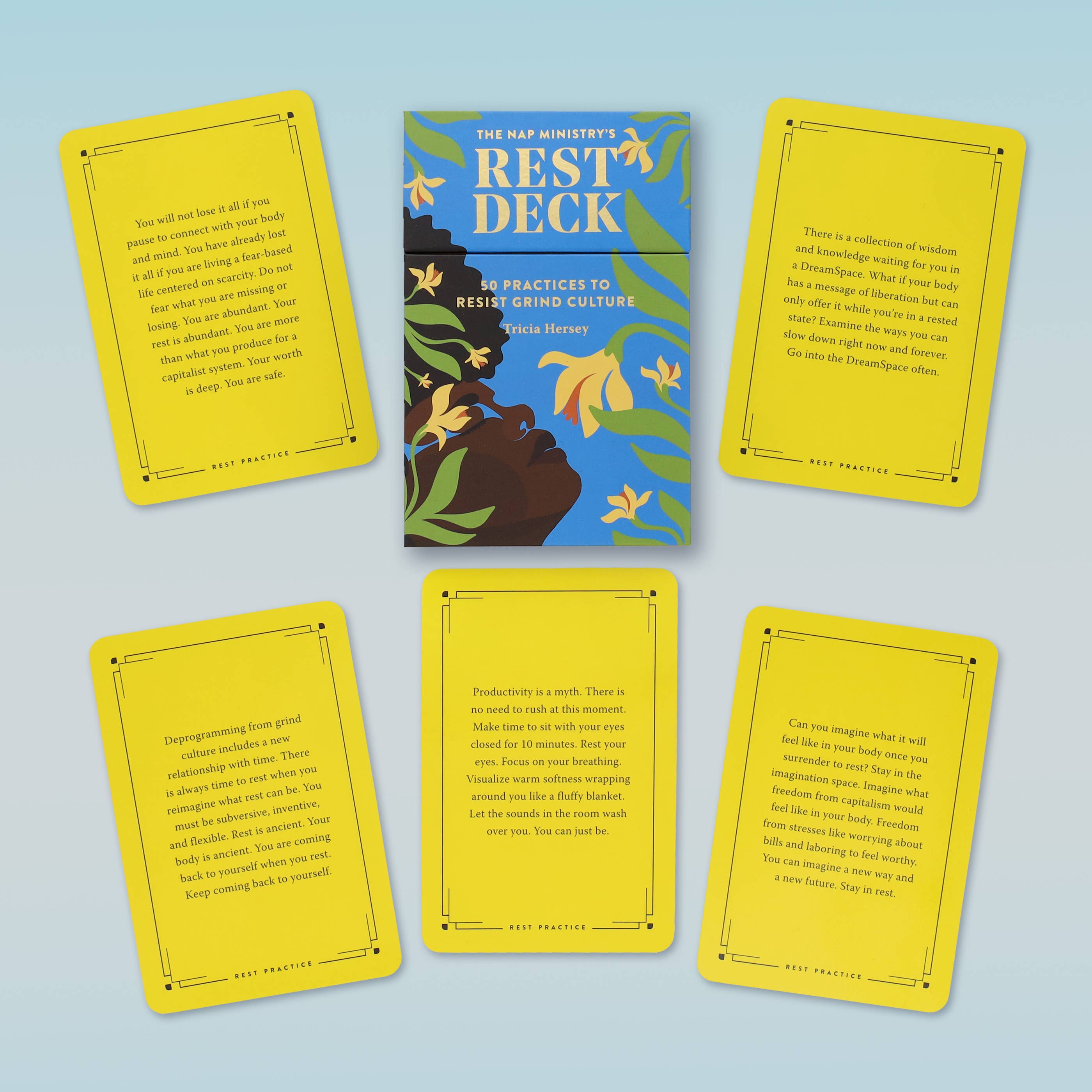 Nap Ministry's Rest Deck: 50 Practices to Resist Grind Culture