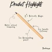 Neverending Bamboo Pencil by Bamboo Switch