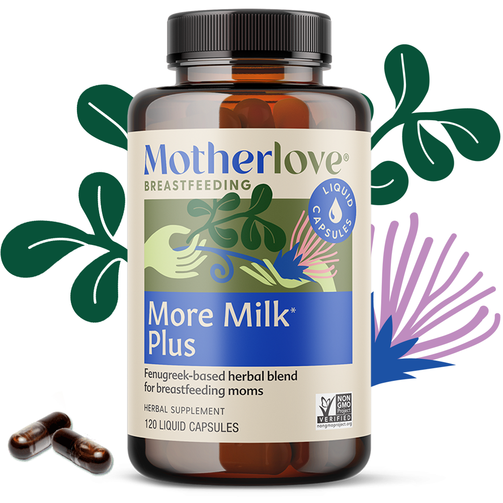 More Milk Plus Capsules by Motherlove Herb
