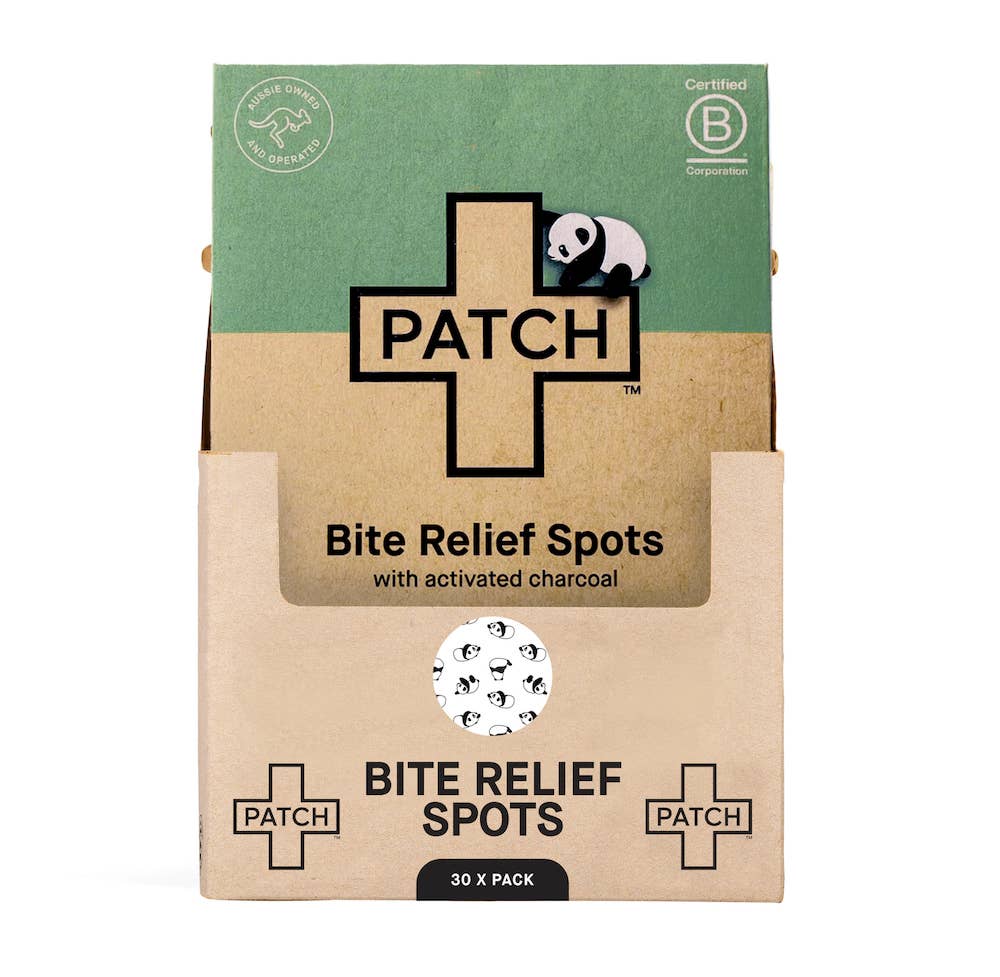 Bite Relief Stickers - 30 spots by PATCH - Eco First Aid