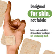 Mixed Pack Bandages, 100 ct by PATCH - Eco First Aid