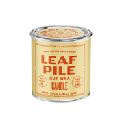Leaf Pile Soy Candle by Good & Well Supply Co.