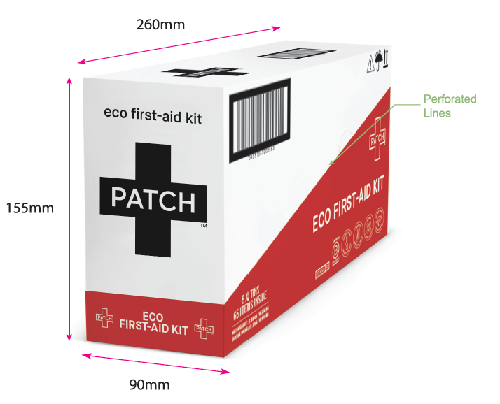 Eco First-Aid Kit by PATCH - Eco First Aid