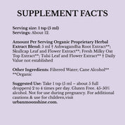 Simmer Down Tonic - Herbal Stress Support w/ Ashwagandha by Urban Moonshine