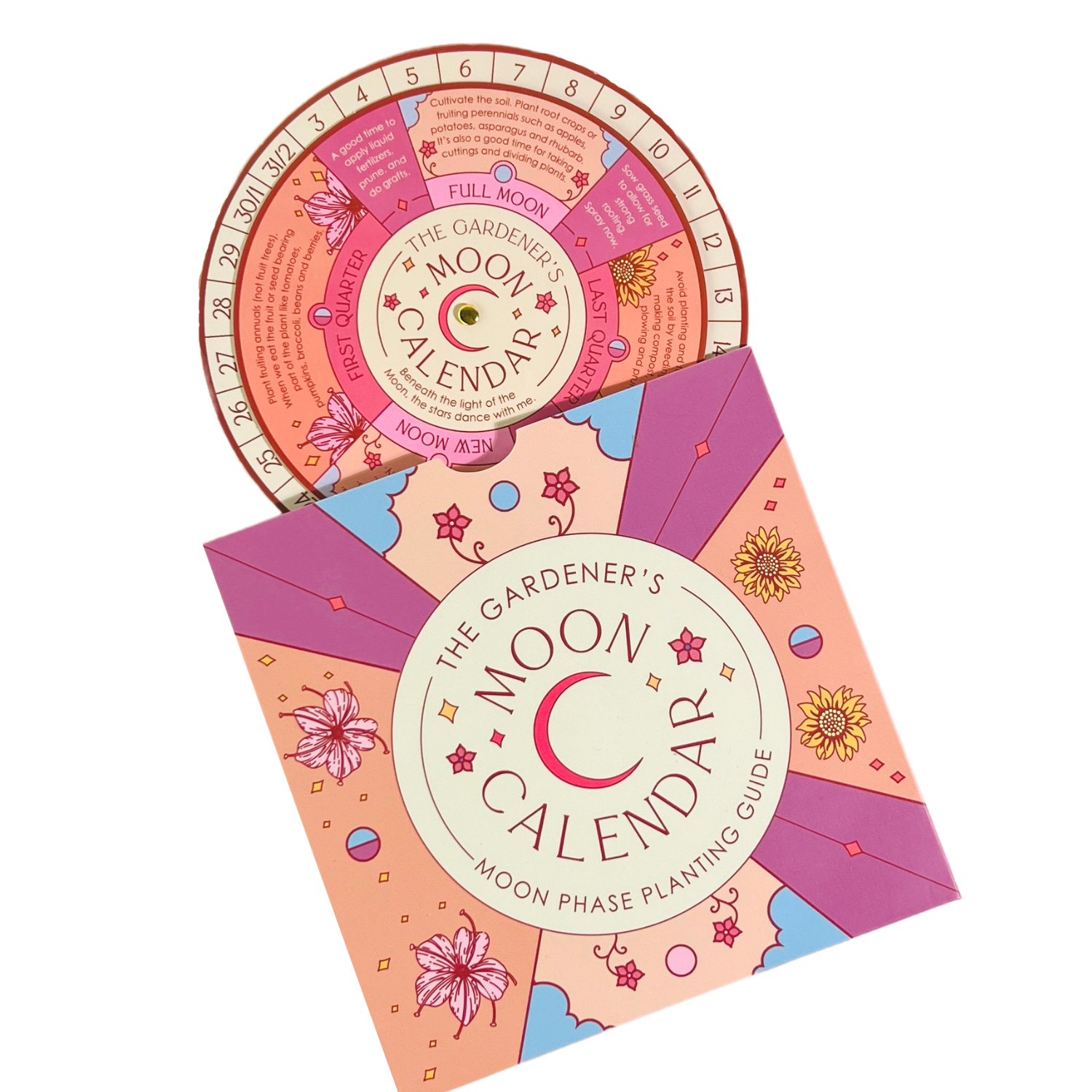 Moon Calendar Spinner Planting Guide by Sow the Magic
