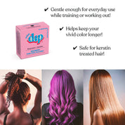Mini Rosewater & Jasmine Shampoo Bar: Color Safe, Everyday by Dip