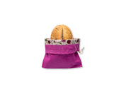 Reusable Beeswax Lined Artisan Bread Bag - Magenta by Bee's Wrap