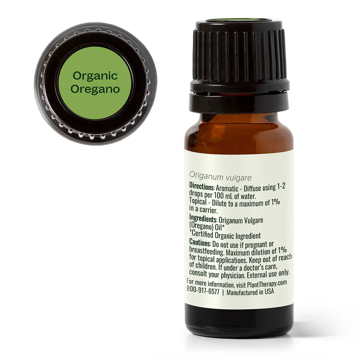Organic Oregano Essential Oil 10mL by Plant Therapy