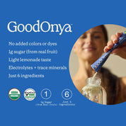 Single Serving Organic Electrolytes - Loose Stick by GoodOnya