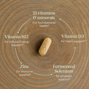NEvery Man’s One Daily Multivitamin, 30 Tablets by New Chapter