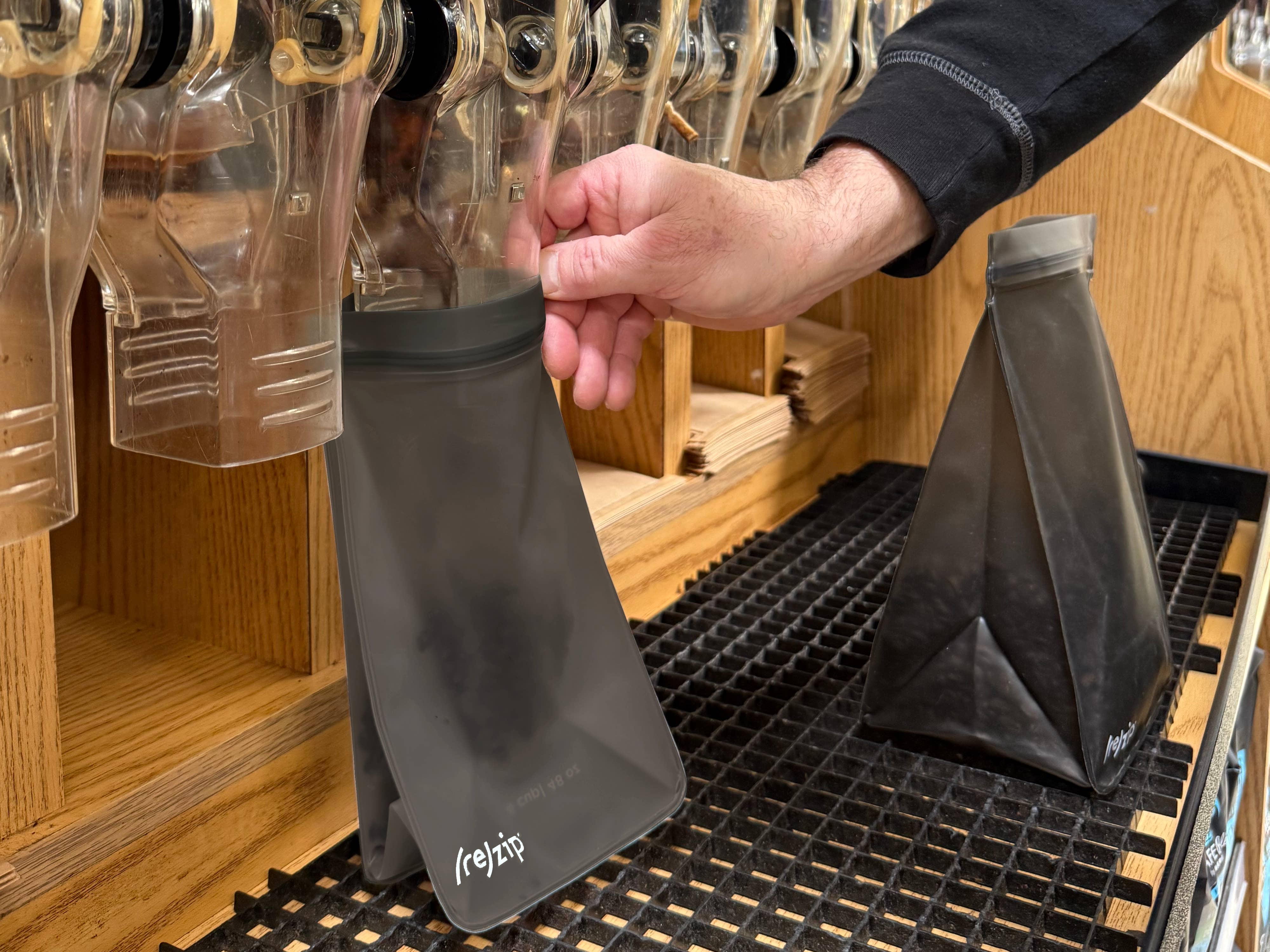 Airtight Reusable Coffee/Tea Storage Bags - 2 Piece Set by Rezip Co.