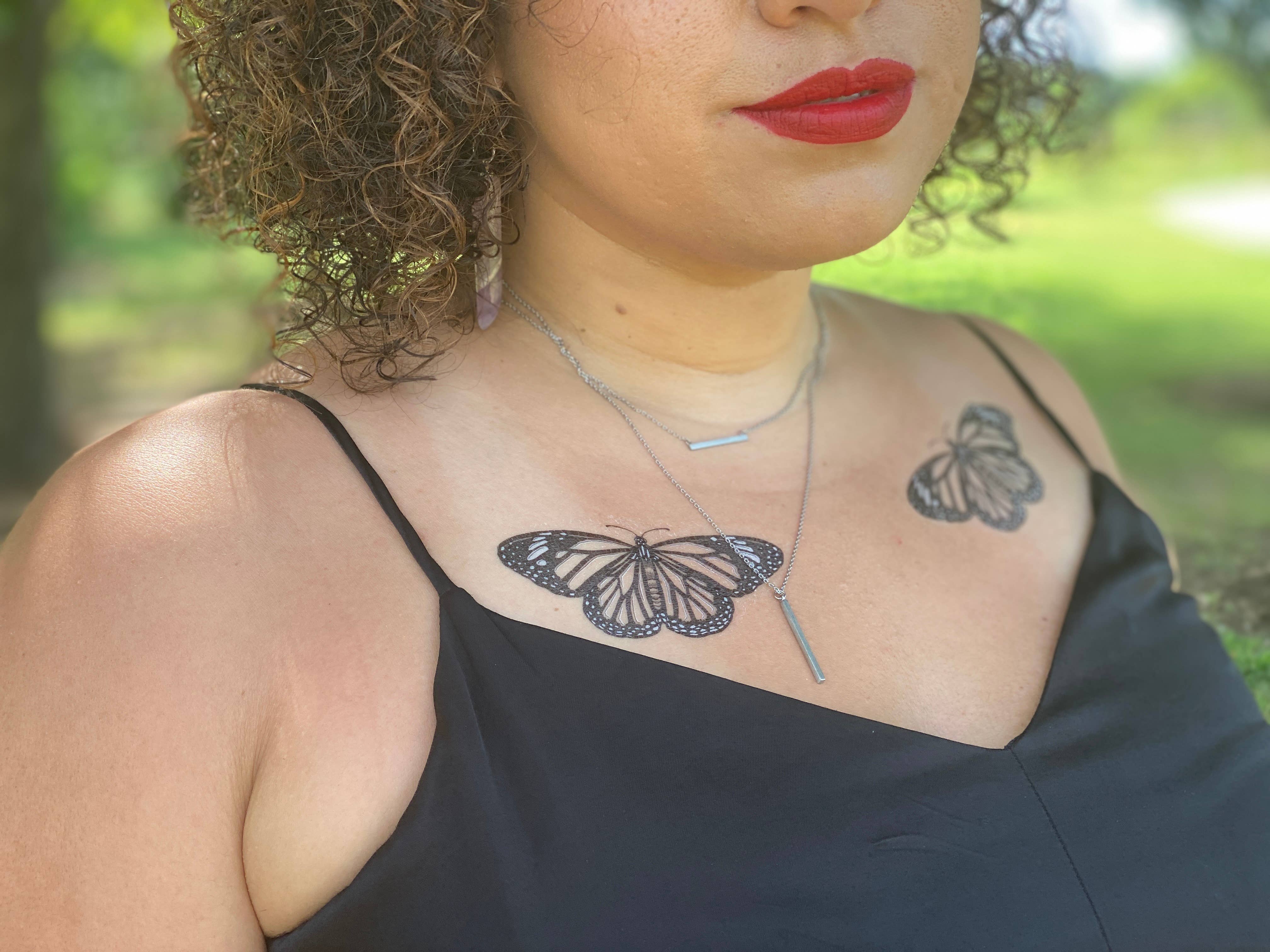Monarch Butterfly Temporary Tattoo by NatureTats
