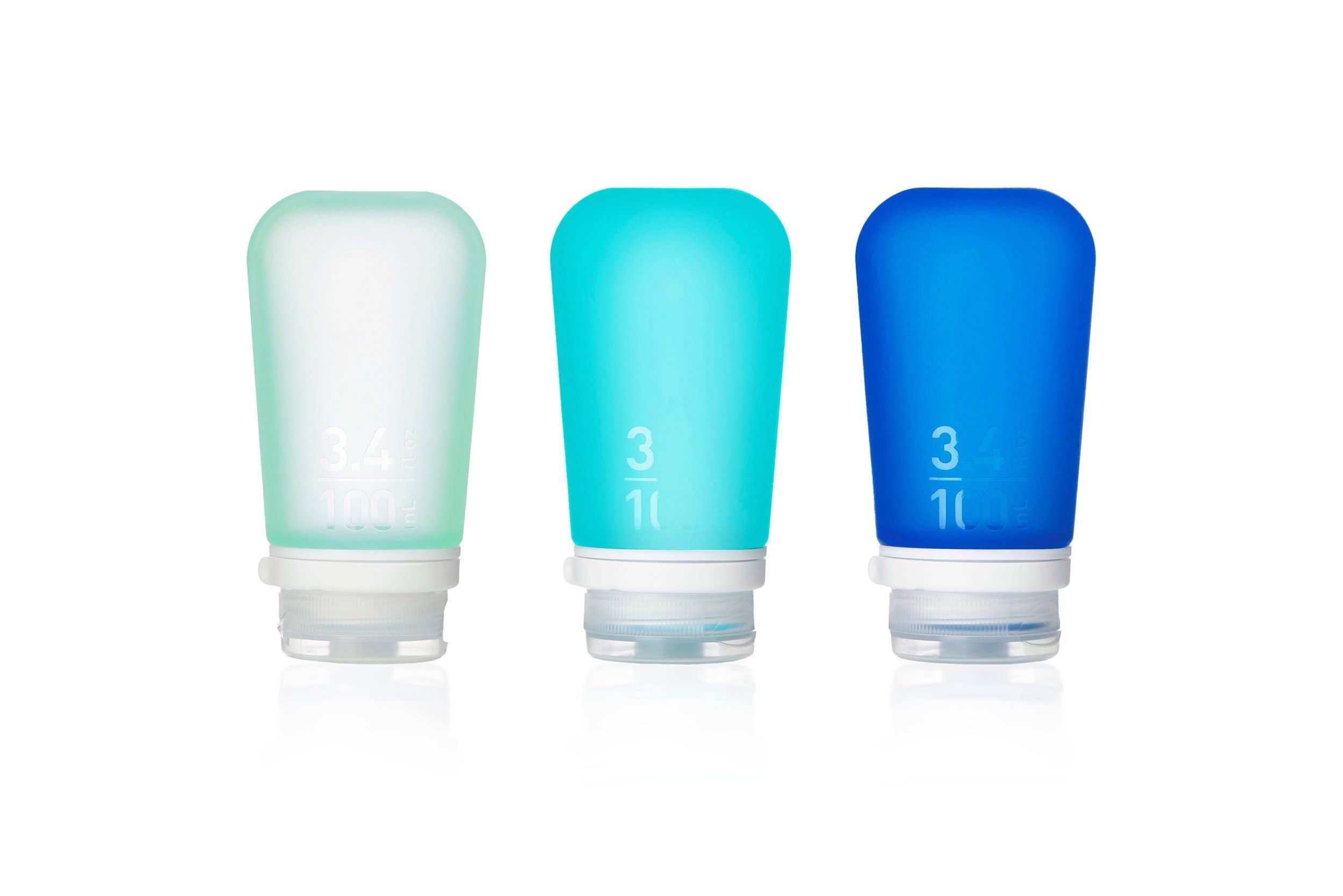 Refillable Silicone GoToob+ : Small, Medium, & Large Sizes
