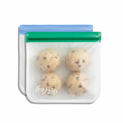 Reusable Flat Sandwich Bags - 2 Pack by Rezip Co.