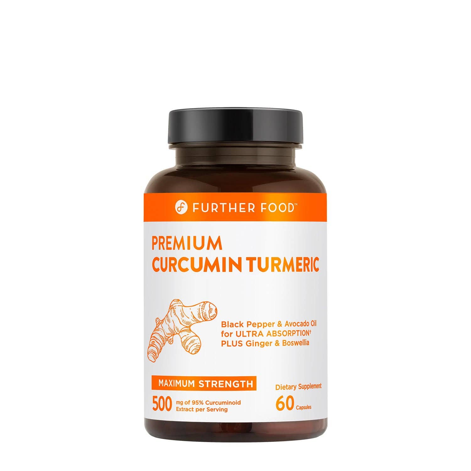Premium Curcumin Turmeric Supplement by Further Food