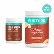 Chocolate + Reishi Mushroom Collagen Peptides Powder by Further Food