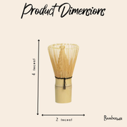 Bamboo Matcha Tea Whisk by Bamboo Switch