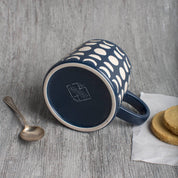 Ink Imprint Stoneware Mug by Danica Studio