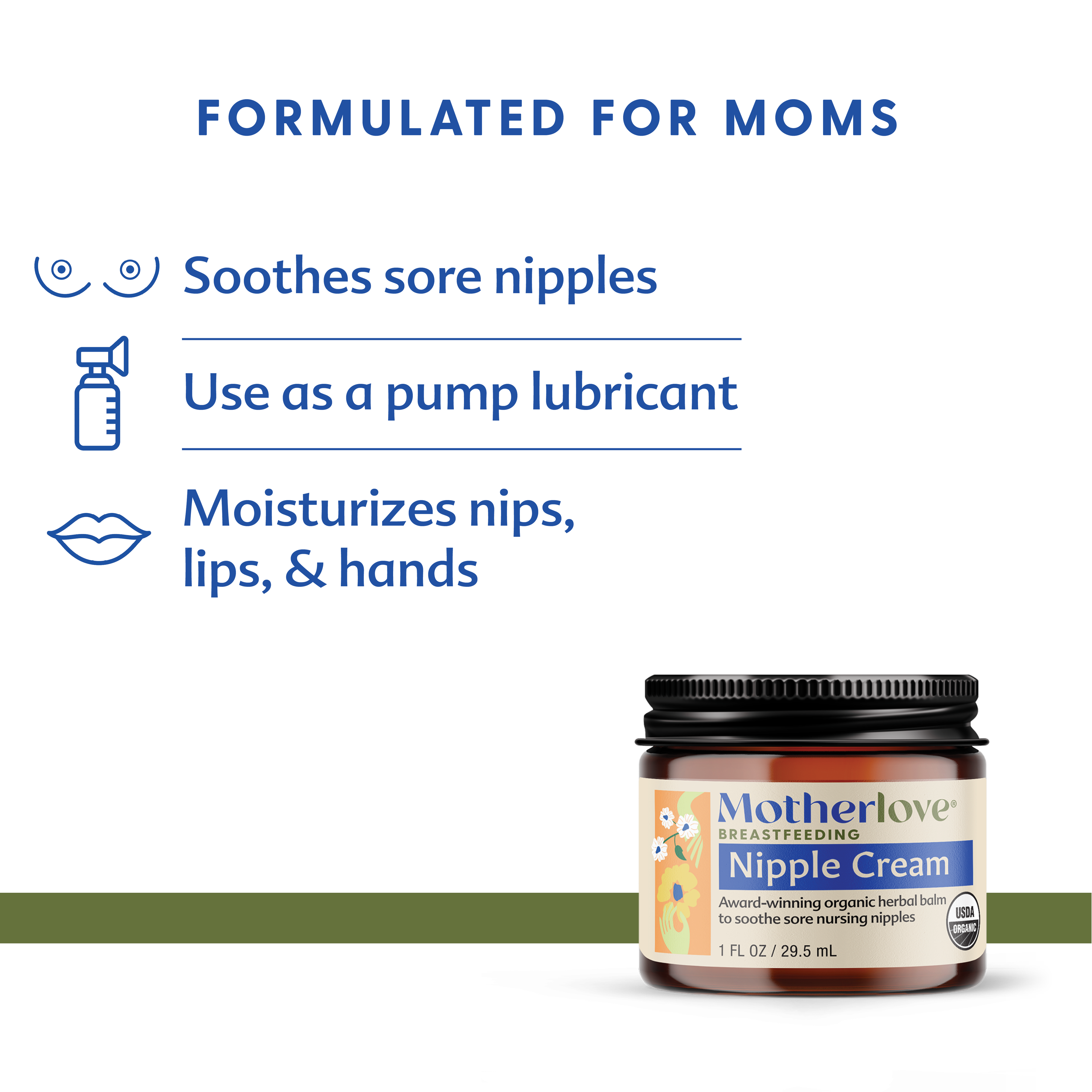 Nipple Cream 1 oz by Motherlove