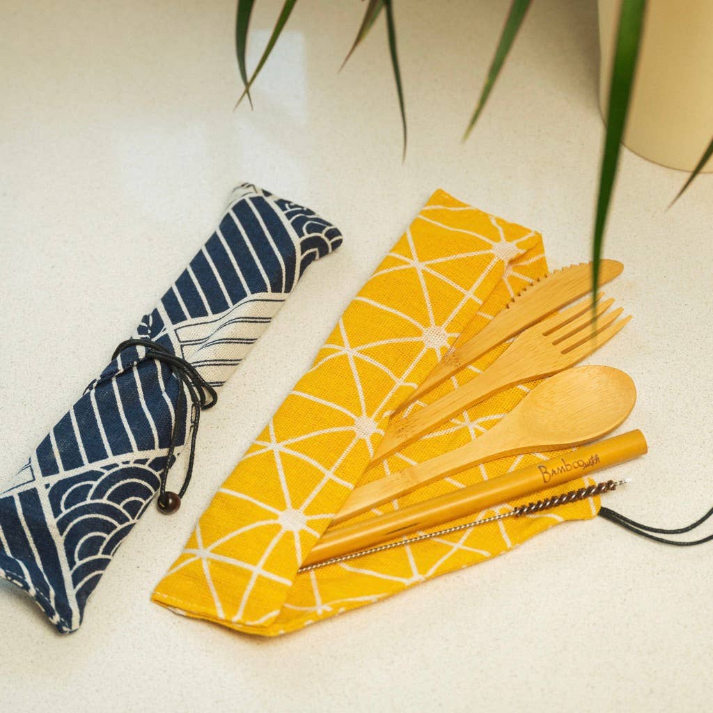 Bamboo Travel Cutlery Set by Bamboo Switch