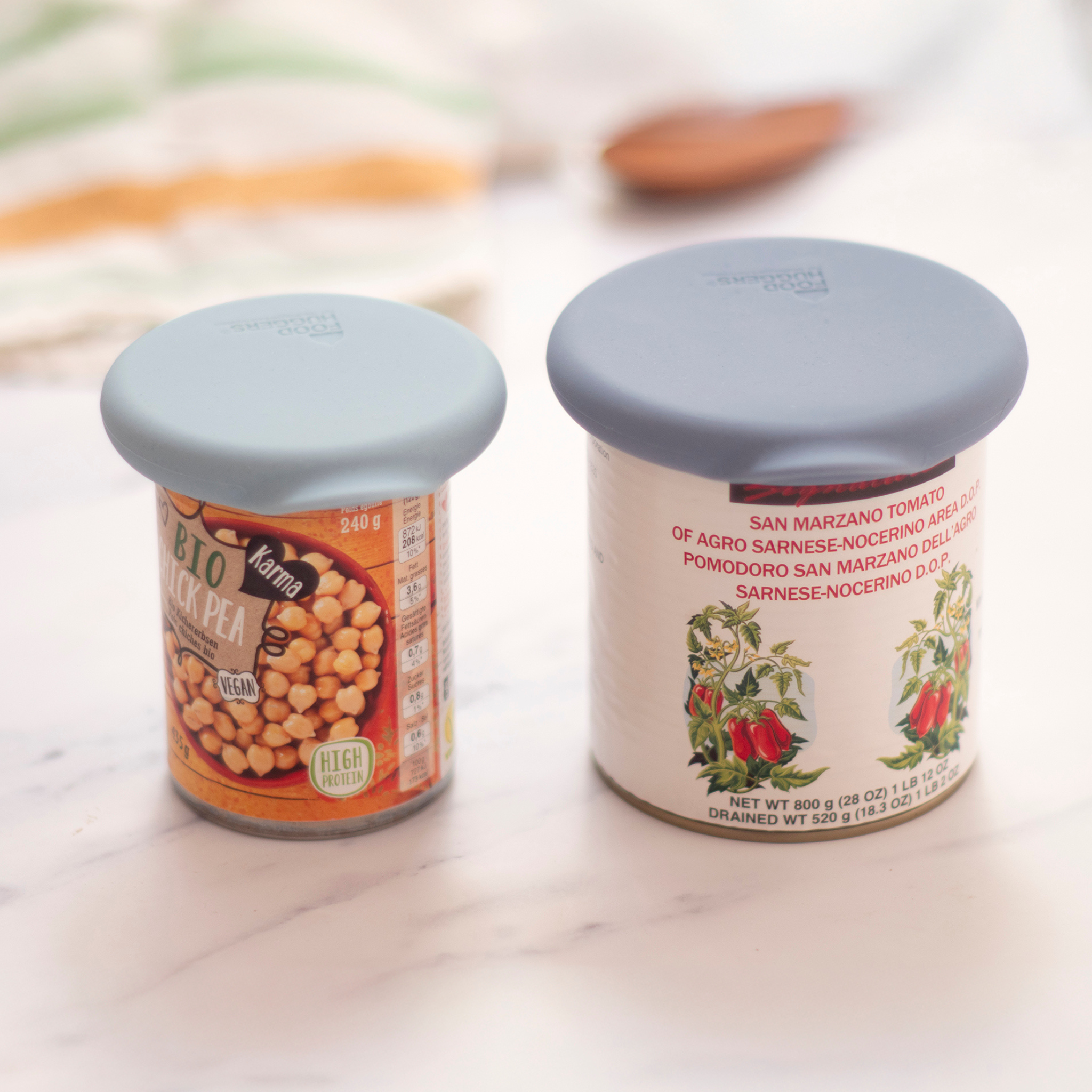 Reusable Silicone Can Huggers (Set of 2) by Food Huggers