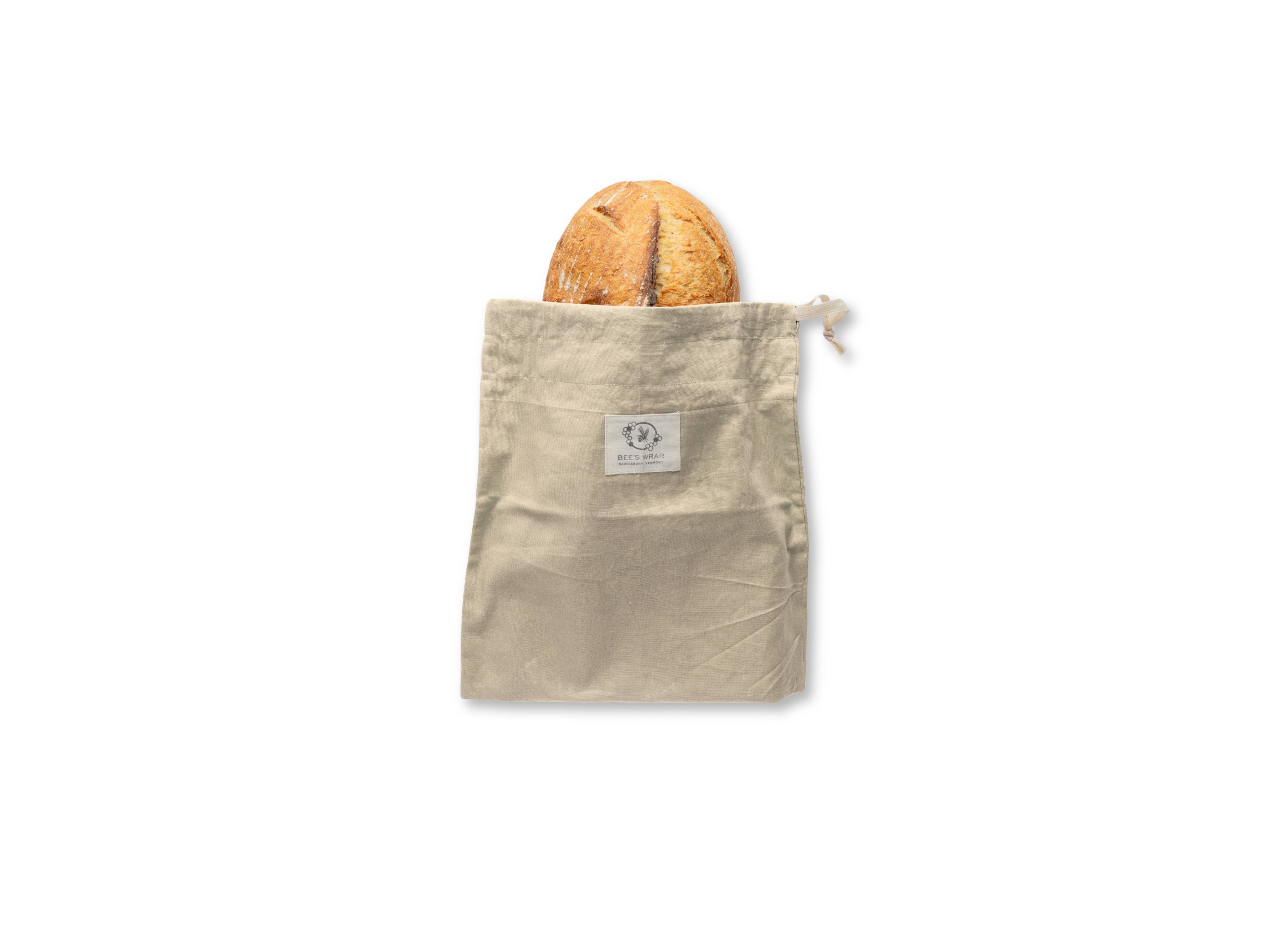 Reusable Beeswax Lined Artisan Bread Bag - Natural by Bee's Wrap
