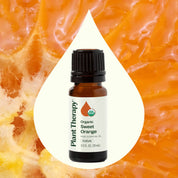 Organic Sweet Orange Essential Oil 10 mL by Plant Therapy