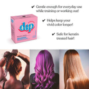 Full-Size Rosewater & Jasmine Shampoo Bar: Color Safe, Everyday by Dip