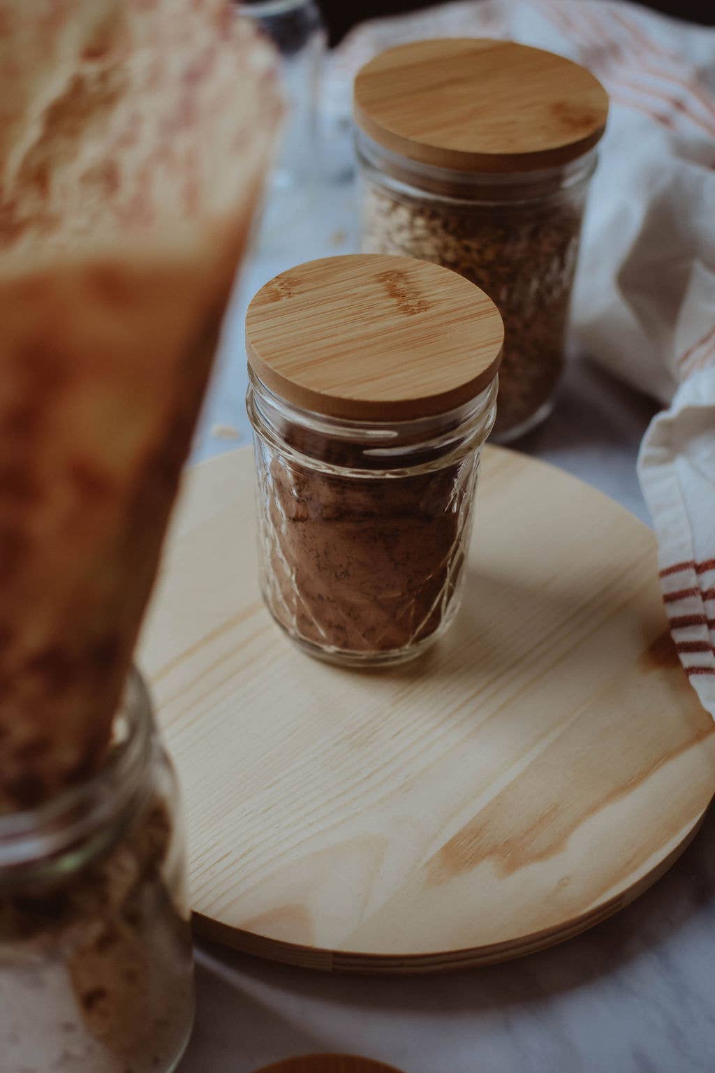 Bamboo Jar Lid Regular Mouth by Zefiro