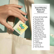 Mini Sun Shield Conditioner Bar & After Swim Detangler Fragrance Free by Dip