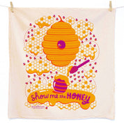 THE POLLINATOR (Sunflowers, Honey) Tea Towel Set of 2 by The Neighborgoods