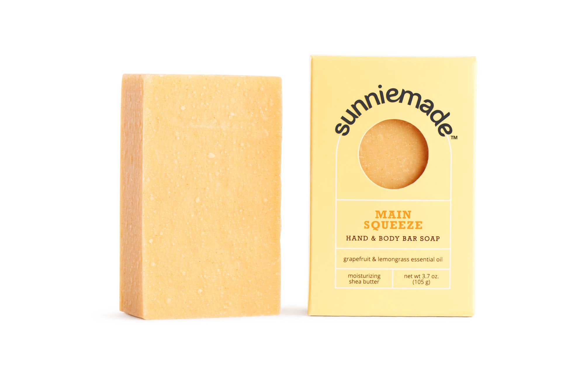 Main Squeeze Moisturizing Hand & Body Bar Soap by Sunniemade