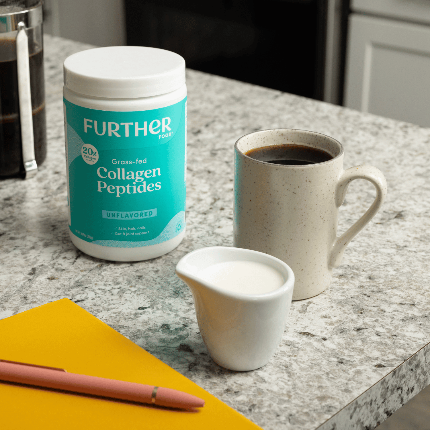 Unflavored Collagen Peptides Powder by Further Food
