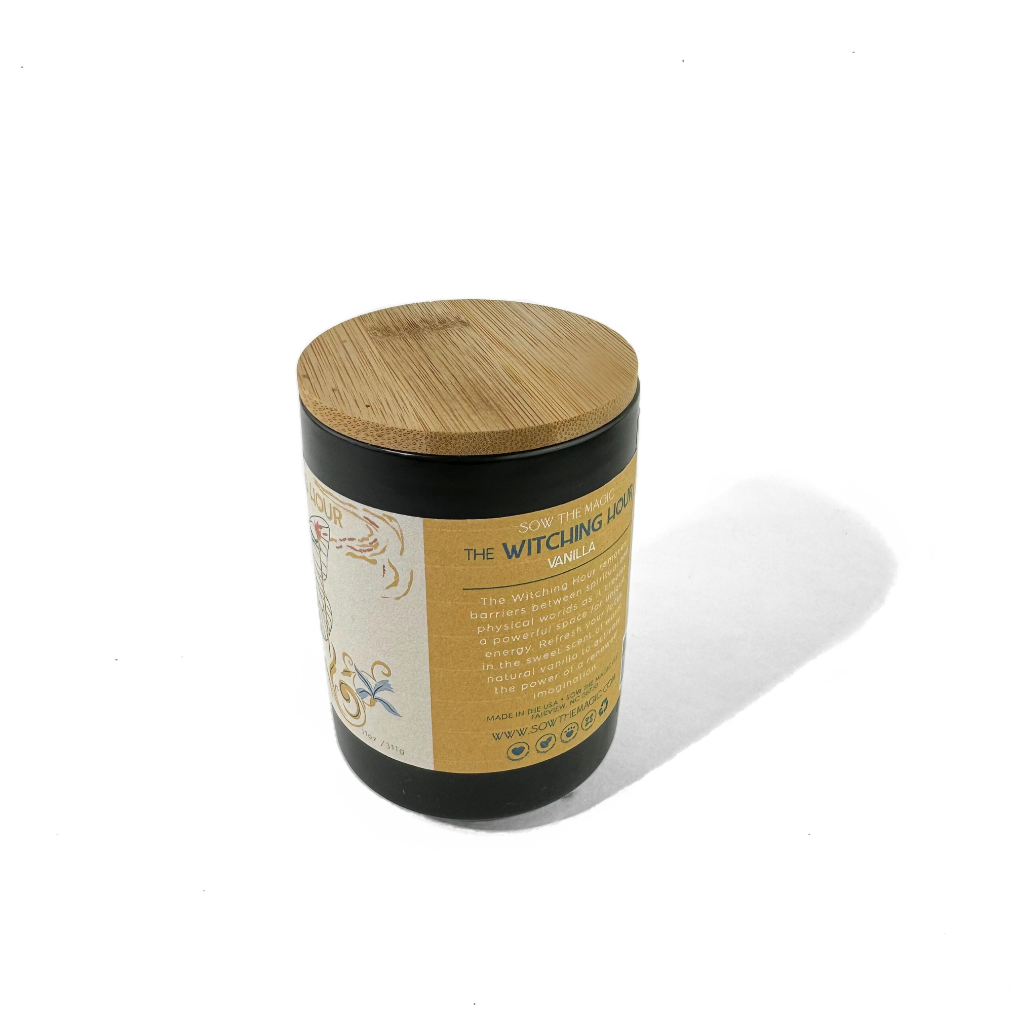 The Witching Hour Garden Candle in Vanilla by Sow the Magic