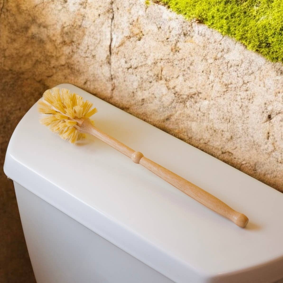 Bamboo Toilet Bowl Cleaner Brush & Stand by Bamboo Switch