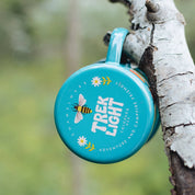 Garden Buzz Enamel Mug, 16 oz by Trek Light